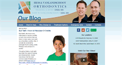 Desktop Screenshot of hessorthodonticsblog.com